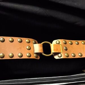 Express Genuine leather vintage belt